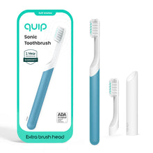 quip Sonic Electric Toothbrush for Adults with Extra Brush Head — Complimentary Gift with $56+ Orders; If the Gift Is Out of Stock or Its Price Rises, Order Cancelled with Full Refund Before Shipment