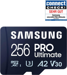Samsung PRO Ultimate microSD 256GB (MB-MY256SA/AM) — Complimentary Gift with $226+ Orders; If the Gift Is Out of Stock or Its Price Rises, Order Cancelled with Full Refund Before Shipment