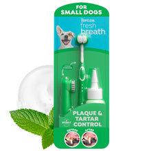 TropiClean Fresh Breath Dog Tooth Brushing Kit for Small/Medium Dogs — Complimentary Gift with $35+ Orders; If the Gift Is Out of Stock or Its Price Rises, Order Cancelled with Full Refund Before Shipment