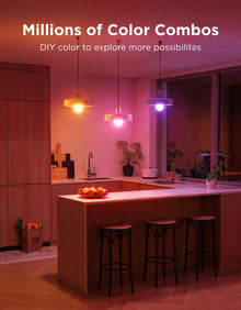 Govee Smart Light Bulbs, A19 LED Light Bulb, 800 Lumen, E26 Base — Complimentary Gift with $55+ Orders; If the Gift Is Out of Stock or Its Price Rises, Order Cancelled with Full Refund Before Shipment