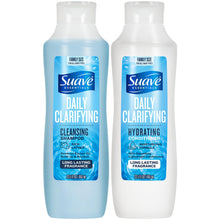 Suave Daily Clarifying Shampoo & Conditioner — Complimentary Gift with $31+ Orders; If the Gift Is Out of Stock or Its Price Rises, Order Cancelled with Full Refund Before Shipment
