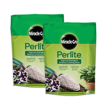Miracle-Gro Perlite, 8 qt. (2-Pack) — Complimentary Gift with $29+ Orders; If the Gift Is Out of Stock or Its Price Rises, Order Cancelled with Full Refund Before Shipment