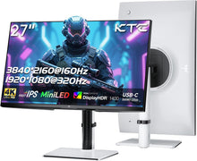 KTC M27P6 27" MiniLED 4K 160Hz — Complimentary Gift with $425+ Orders; If the Gift Is Out of Stock or Its Price Rises, Order Cancelled with Full Refund Before Shipment