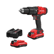 CRAFTSMAN V20 Cordless Hammer Drill Kit, 1/2 inch, 2 Batteries and Charger Included (CMCD711C2) — Complimentary Gift with $201+ Orders; If the Gift Is Out of Stock or Its Price Rises, Order Cancelled with Full Refund Before Shipment