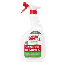 Nature's Miracle Dog Stain & Odor Remover, Enzymatic Cleaner, 32 oz — Complimentary Gift with $35+ Orders; If the Gift Is Out of Stock or Its Price Rises, Order Cancelled with Full Refund Before Shipment
