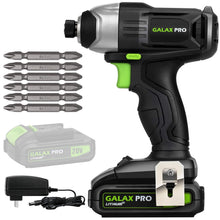 GALAX PRO 20V Impact Cordless Driver-1.3 Ah Battery and Charger Included — Complimentary Gift with $195+ Orders; If the Gift Is Out of Stock or Its Price Rises, Order Cancelled with Full Refund Before Shipment
