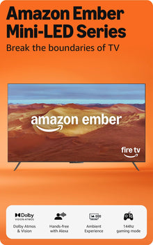 Amazon Ember 65-Inch Mini-LED QLED 4K Smart Fire TV — Complimentary Gift with $1576+ Orders; If the Gift Is Out of Stock or Its Price Rises, Order Cancelled with Full Refund Before Shipment