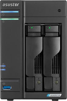 ASUSTOR Lockerstor 2 Gen2 (AS6702T, 2-bay, Diskless) — Complimentary Gift with $517+ Orders; If the Gift Is Out of Stock or Its Price Rises, Order Cancelled with Full Refund Before Shipment