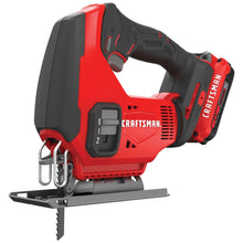 CRAFTSMAN V20 Jig Saw Kit, 3 Orbitaltings, Up to 2,500 SPM (CMCS600D1) — Complimentary Gift with $160+ Orders; If the Gift Is Out of Stock or Its Price Rises, Order Cancelled with Full Refund Before Shipment
