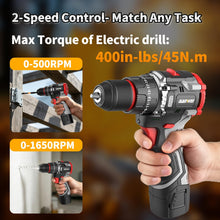 Drill & 1/4" Impact Driver — Complimentary Gift with $153+ Orders; If the Gift Is Out of Stock or Its Price Rises, Order Cancelled with Full Refund Before Shipment