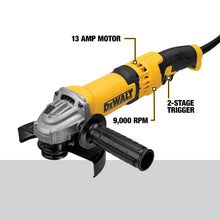 DEWALT Angle Grinder Tool, 4-1/2-Inch to 5-Inch, Trigger Switch (DWE43116) — Complimentary Gift with $82+ Orders; If the Gift Is Out of Stock or Its Price Rises, Order Cancelled with Full Refund Before Shipment