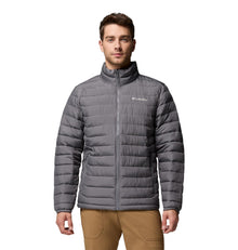 Columbia Powder Lite II Jacket, Graphite/Grey — Complimentary Gift with $251+ Orders; If the Gift Is Out of Stock or Its Price Rises, Order Cancelled with Full Refund Before Shipment