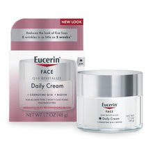Eucerin Q10 Anti-Wrinkle Face Cream, Unscented — Complimentary Gift with $35+ Orders; If the Gift Is Out of Stock or Its Price Rises, Order Cancelled with Full Refund Before Shipment
