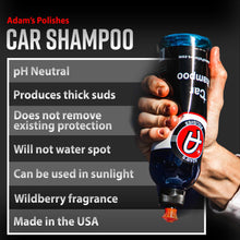 Adam's Car Shampoo (16oz) - pH Best Biodegradable Car Wash Soap for Foam Cannon, Spray Gun or Bucket - High Foam, Scra… — Complimentary Gift with $48+ Orders; If the Gift Is Out of Stock or Its Price Rises, Order Cancelled with Full Refund Before Shipment