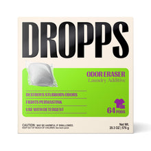 Dropps Odor Eraser Pods (64 Count) - Powered by TriCore Erase | Use With Detergent | Odor Remover | For Sweat, Musty T… — Complimentary Gift with $65+ Orders; If the Gift Is Out of Stock or Its Price Rises, Order Cancelled with Full Refund Before Shipment