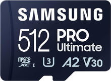 Samsung PRO Ultimate SDXC 512GB (MB-SY512S/AM) — Complimentary Gift with $180+ Orders; If the Gift Is Out of Stock or Its Price Rises, Order Cancelled with Full Refund Before Shipment