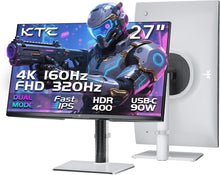 KTC H27P6 27" 4K 160Hz 90W Type-C — Complimentary Gift with $261+ Orders; If the Gift Is Out of Stock or Its Price Rises, Order Cancelled with Full Refund Before Shipment