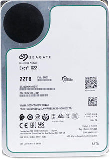 Seagate Exos X22 22TB — Complimentary Gift with $650+ Orders; If the Gift Is Out of Stock or Its Price Rises, Order Cancelled with Full Refund Before Shipment