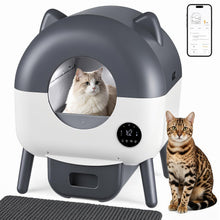 Automatic Self Cleaning Litter Box, MeowWhimsy Large Smart Robot Litter Box — Complimentary Gift with $452+ Orders; If the Gift Is Out of Stock or Its Price Rises, Order Cancelled with Full Refund Before Shipment