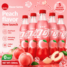 New Product Launch: Coca-Cola Peach Flavor Soda - A Refreshing Carbonated Beverage, A Limited Edition Peach Flavor Coca-Cola Carbonated Drink, Part Of The New Flavor Series (available In 5/7-bottled Options)