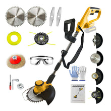 Cordless Weed Wacker for Dewalt 20V Battery, 12" 4-in-1 Trimmer/Edger/Brush Cutter, Tool Only — Complimentary Gift with $188+ Orders; If the Gift Is Out of Stock or Its Price Rises, Order Cancelled with Full Refund Before Shipment