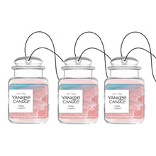 Yankee Candle Car Jar Ultimate Air Freshener, Hanging Car Freshener, Long Lasting Car Fragrance, Pink Sands (Pack of 3) — Complimentary Gift with $41+ Orders; If the Gift Is Out of Stock or Its Price Rises, Order Cancelled with Full Refund Before Shipment