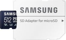 Samsung PRO Ultimate SDXC 512GB (MB-SY512S/AM) — Complimentary Gift with $180+ Orders; If the Gift Is Out of Stock or Its Price Rises, Order Cancelled with Full Refund Before Shipment