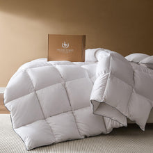 Pacific Coast Goose Feather Down Comforter, Queen, White Duvet Insert, 8 Loops — Complimentary Gift with $78+ Orders; If the Gift Is Out of Stock or Its Price Rises, Order Cancelled with Full Refund Before Shipment