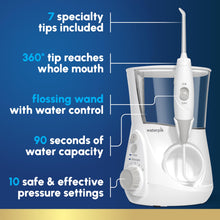 Waterpik Aquarius Countertop Water Flosser White — Complimentary Gift with $160+ Orders; If the Gift Is Out of Stock or Its Price Rises, Order Cancelled with Full Refund Before Shipment