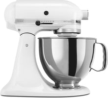 KitchenAid Artisan Series 5 Quart Tilt-Head Stand Mixer, White — Complimentary Gift with $732+ Orders; If the Gift Is Out of Stock or Its Price Rises, Order Cancelled with Full Refund Before Shipment