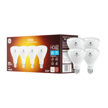 GE Relax LED Light Bulb, 65 Watt, Soft White, BR30 Indoor Floodlight (4 Pack) — Complimentary Gift with $83+ Orders; If the Gift Is Out of Stock or Its Price Rises, Order Cancelled with Full Refund Before Shipment