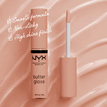 NYX PROFESSIONAL MAKEUP Butter Gloss, Non-Sticky Lip Gloss - Madeleine (Mid-T... — Complimentary Gift with $23+ Orders; If the Gift Is Out of Stock or Its Price Rises, Order Cancelled with Full Refund Before Shipment