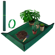 Extra Large Repotting Mat, 43x29 Inch Waterproof Foldable, Green — Complimentary Gift with $34+ Orders; If the Gift Is Out of Stock or Its Price Rises, Order Cancelled with Full Refund Before Shipment