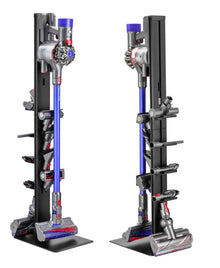 Mount Plus HAB2-S Aluminum Storage Stand with 8 Hooks for Dyson V15–V6 — Complimentary Gift with $118+ Orders; If the Gift Is Out of Stock or Its Price Rises, Order Cancelled with Full Refund Before Shipment