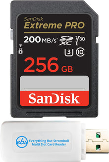 SanDisk Extreme PRO SD UHS-I Card 256GB (SDSDXXD-256G-GN4IN) — Complimentary Gift with $95+ Orders; If the Gift Is Out of Stock or Its Price Rises, Order Cancelled with Full Refund Before Shipment