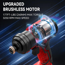 NAWIN 20V Brushless Impact Driver Kit, 240Nm, 1/4", Battery — Complimentary Gift with $112+ Orders; If the Gift Is Out of Stock or Its Price Rises, Order Cancelled with Full Refund Before Shipment