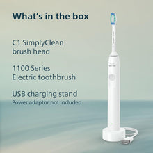 Philips Sonicare HX3411/05 Electric Toothbrush DailyClean 1100 with QuadPacer &a — Complimentary Gift with $62+ Orders; If the Gift Is Out of Stock or Its Price Rises, Order Cancelled with Full Refund Before Shipment
