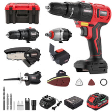 TEENO 6-in-1 Cordless Multi-Tool Kit, 3Ah Battery & Hard Case — Complimentary Gift with $216+ Orders; If the Gift Is Out of Stock or Its Price Rises, Order Cancelled with Full Refund Before Shipment