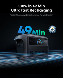 Anker SOLIX C1000 Gen 2 Portable Power Station, 1,056Wh — Complimentary Gift with $1152+ Orders; If the Gift Is Out of Stock or Its Price Rises, Order Cancelled with Full Refund Before Shipment