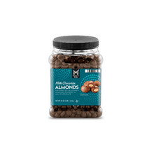 Member's Mark Milk Chocolate Almonds, 48 oz. These almonds are double-roasted to enhance their flavor and then coated in smooth, indulgent milk chocolate, creating a satisfying balance of sweet and nutty tastes in every bite