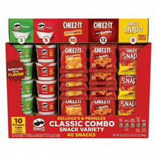 Assorted Snacks Variety Pack Lunch Snacks – Mixed Sweet & Savory Favorites, Individually Wrapped Single-Serve Packs, Perfect for Kids Lunchboxes, School, Office, Parties, Road Trips & On-the-Go Snacking