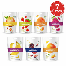 Big Green Food - Delicious Assorted Freeze Dried Fruit Slices, Fruit Snacks, Most Popular Flavors