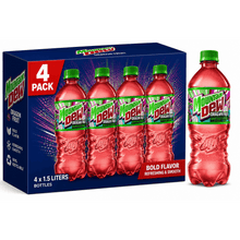 (4 Pack) Mountain Dew Soda Dragon Fruit 20 fl oz Bottle