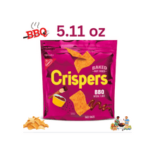 Crispers BBQ Flavor Baked Snacks, Crunchy Baked Snack Crisps, 5.11 oz Bag