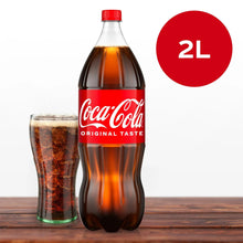 Coca-Cola Soda Pop Bottle, 2 Liters.