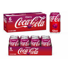 (Pack of 2) Coca-Cola Cherry Soda Pop 12 Cans