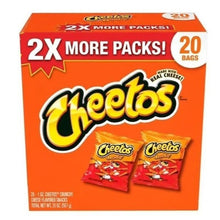 2 pack of Cheetos Crunchy Cheese Flavored Snacks, 1 oz 10 Count (Total 20 count)