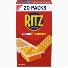 Crunchy Crackers with Creamy Cheese Dip Snack Packs – Convenient On-the-Go Treat-Value pack