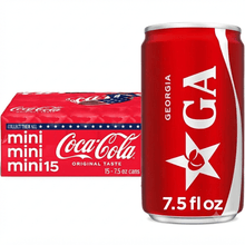 15 Count Classic Cola Carbonated Soft Drink, Refreshing Sparkling Soda Beverage for Meals, Parties, Family Gatherings, Travel, Picnics & Everyday Enjoyment, 7.5 fl. oz. Mini Cans, Value Pack 15 Count – Packaging May Vary