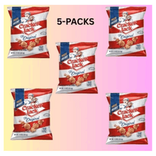 5 Pack Cracker Jack Original Caramel Coated Popcorn and Peanuts (1.25 oz) Individual Packs, 10 Count Multi-Pack Classic Sweet & Crunchy SnackPerfect on the go snack Home, Office, or Events